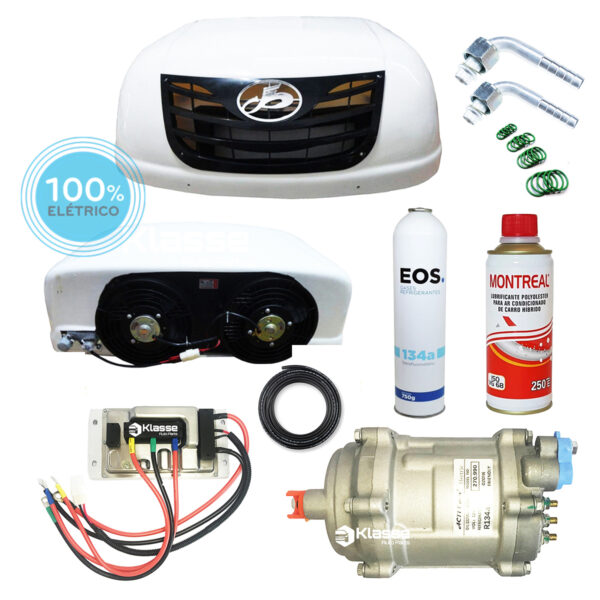 Kit Ar Condicionado Eletrico De Teto Volvo  FH 420 24v