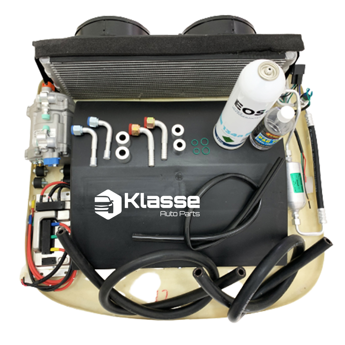 Kit Ar Condicionado Eletrico De Teto Mercedes Accelo 24v - Imagem 2