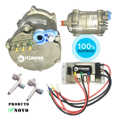 Kit Ar Condicionado Eletrico De Teto Volvo FH 11 24v - Imagem 6