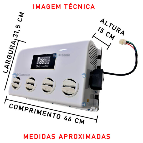 kit ar condicionado elétrico sprinter - Imagem 2