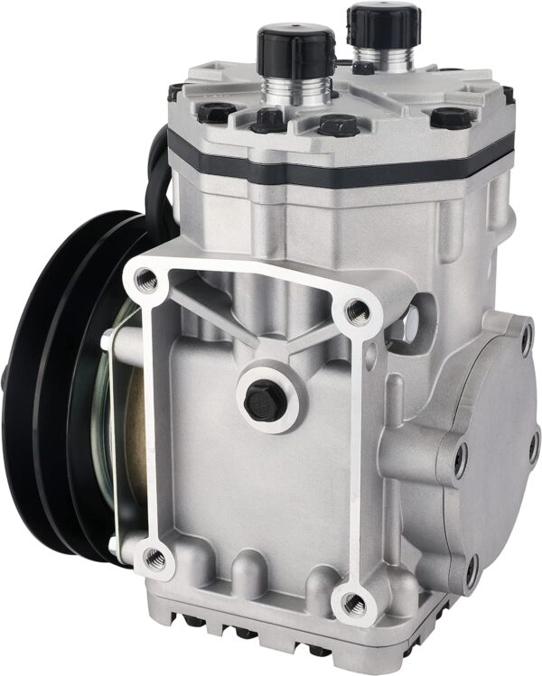 Compressor Ar Condicionado Landau York 210 12v Com Polia 2a - Imagem 2