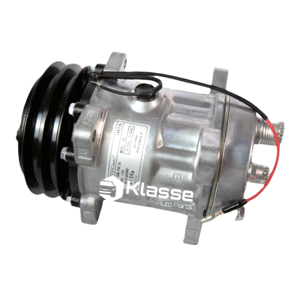 Compressor Do Ar 7H15 /Sucção Traseira 12V 2A 132mm - Imagem 2