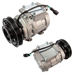 Compressor Ar Condicionado 10PA15 Doosan DX225 24v 4PK