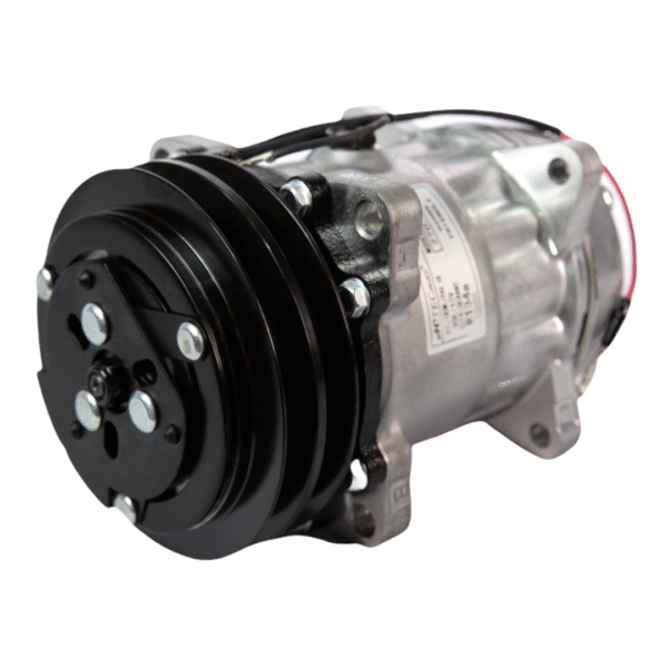 Compressor Do Ar 7H15 /Sucção Traseira 12V 2A 132mm - Imagem 5