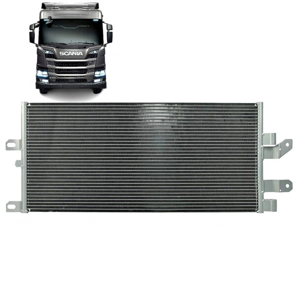 Condensador Do Ar Caminhão Scania 2012 Em Diante Modelo P - Imagem 6