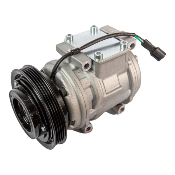 Compressor Ar Condicionado 10PA15 Doosan DX225 24v 4PK - Imagem 3