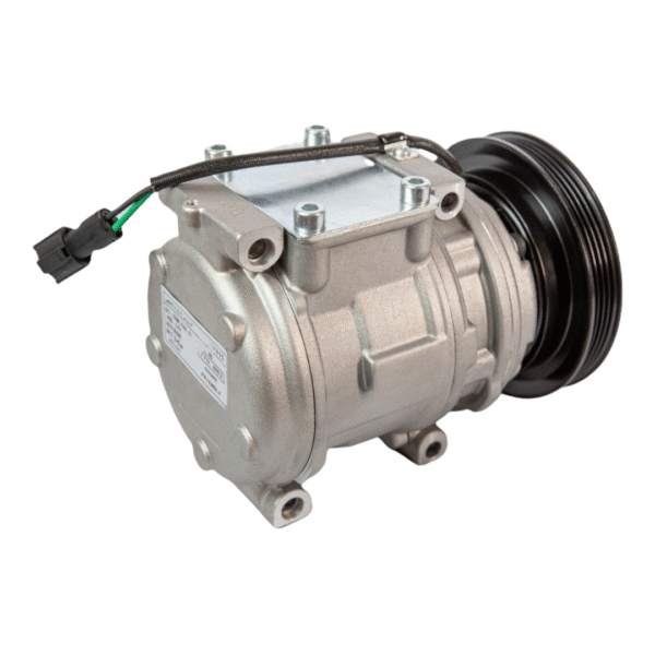 Compressor Ar Condicionado 10PA15 Doosan DX225 24v 4PK - Imagem 4