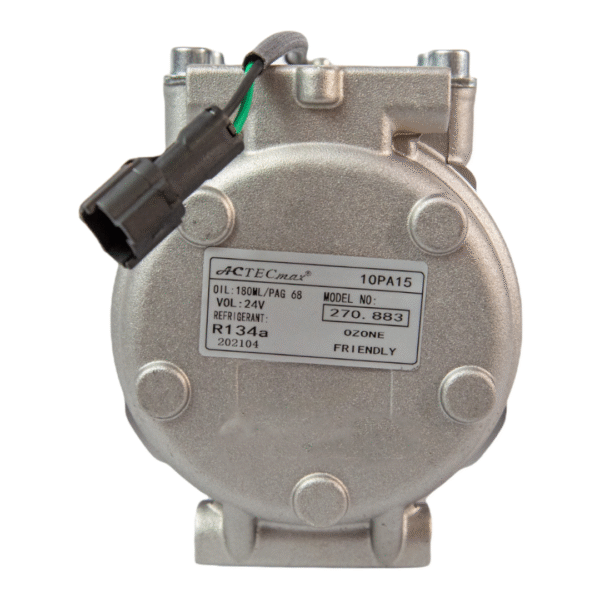 Compressor Ar Condicionado 10PA15 Doosan DX225 24v 4PK - Imagem 5