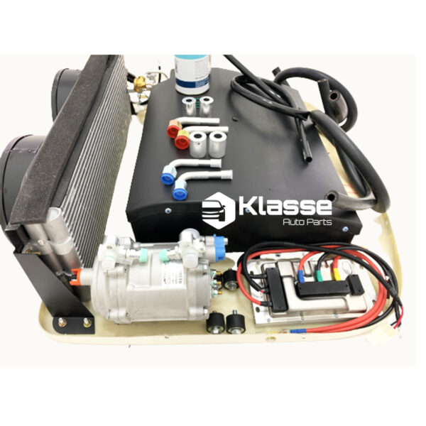Kit Ar Condicionado Eletrico De Teto Completo Caminhoes 24v - Imagem 6